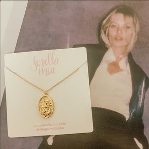 LAST ONE! St. Francis of Assisi Gold Necklace